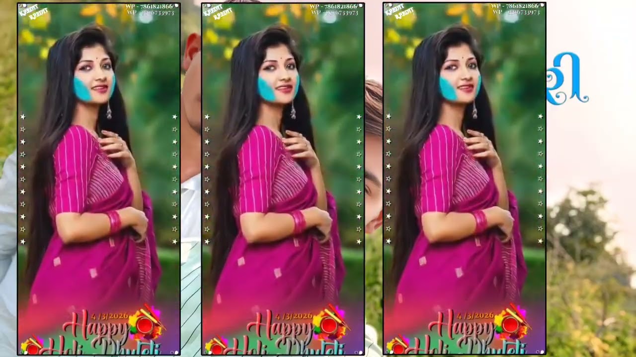 Coming soon 🔜. Holi   status editing alight motion full HD..