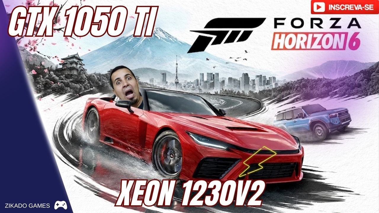 ForZaSG FORZA HORIZON 6 GTX 1050 TI + XEON 1230V2 - YouTube