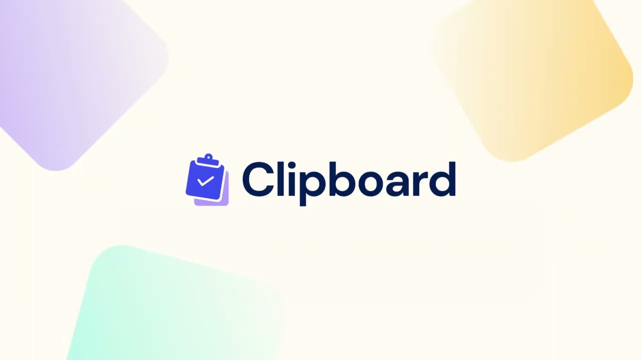 Welcome to Clipboard