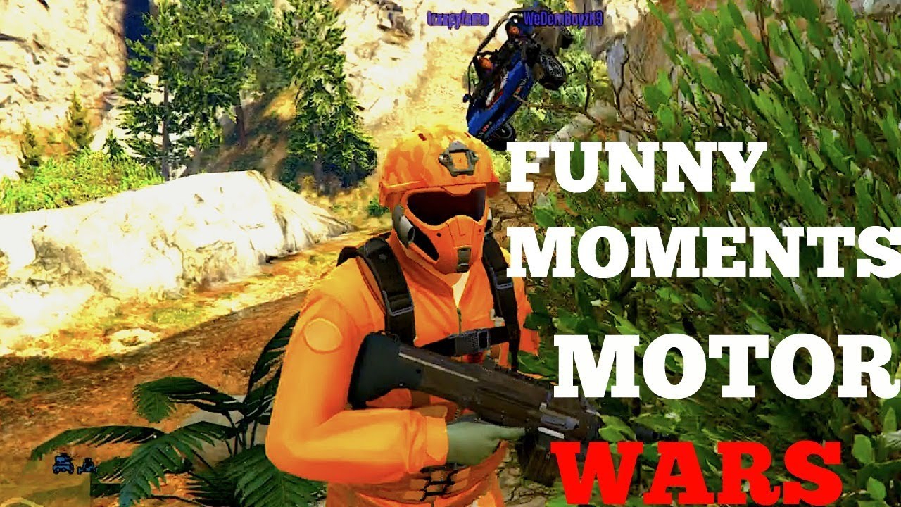 GTA 5 MOTOR WARS HOW TO WIN LIKE A BOSS FUNNY MOMENTS - YouTube