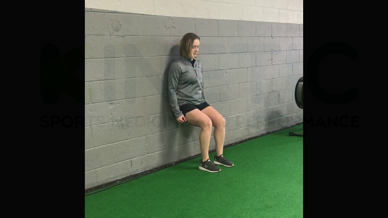 Soleus Wall Sit Iso YouTube