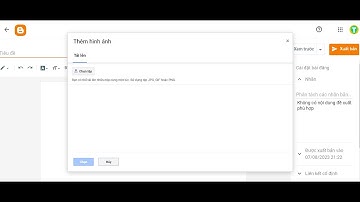 Hướng dẫn Upload hình ảnh lên Blogger để lấy liên kết hình