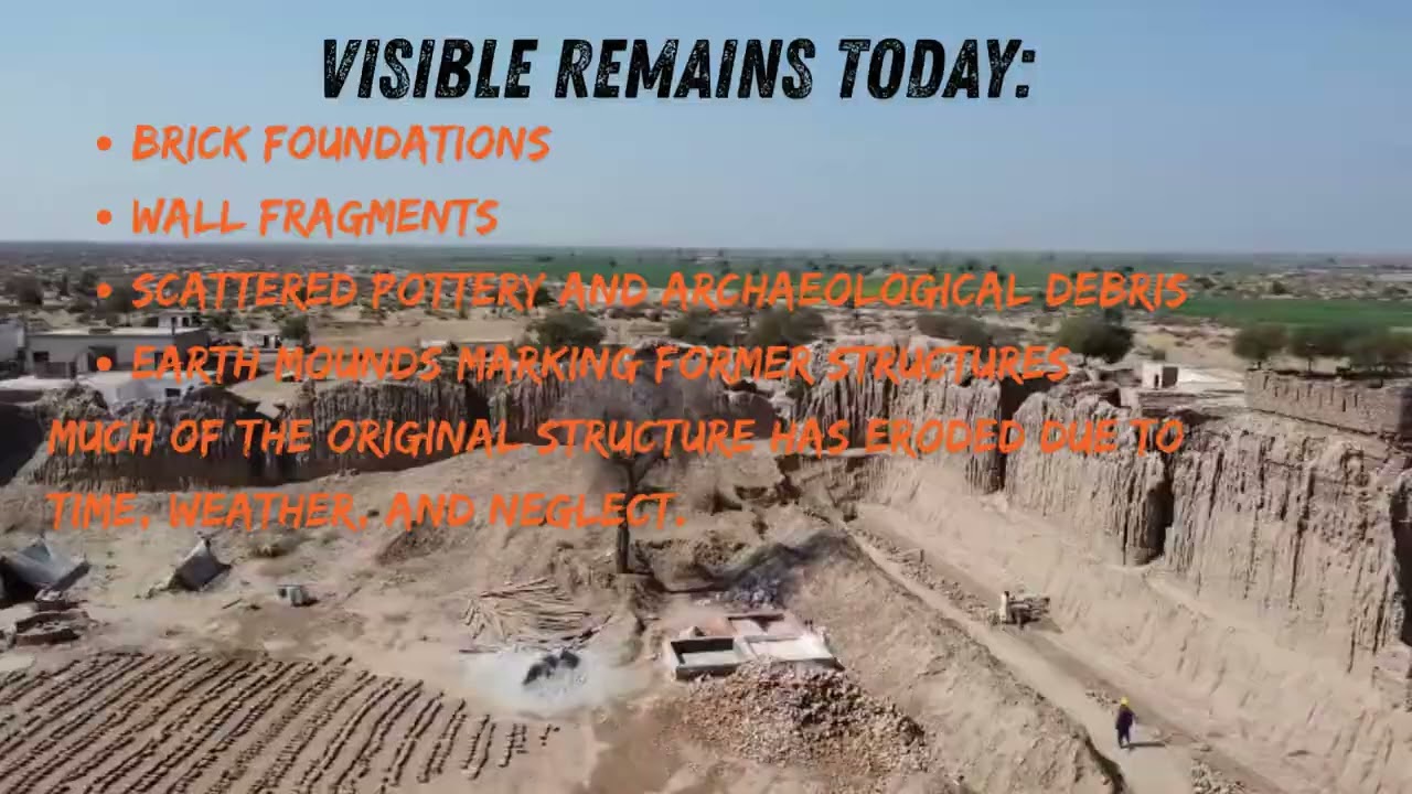 Moj Garh Fort | Ancient Hidden Ruins of Rahim Yar Khan | Aerial Drone View