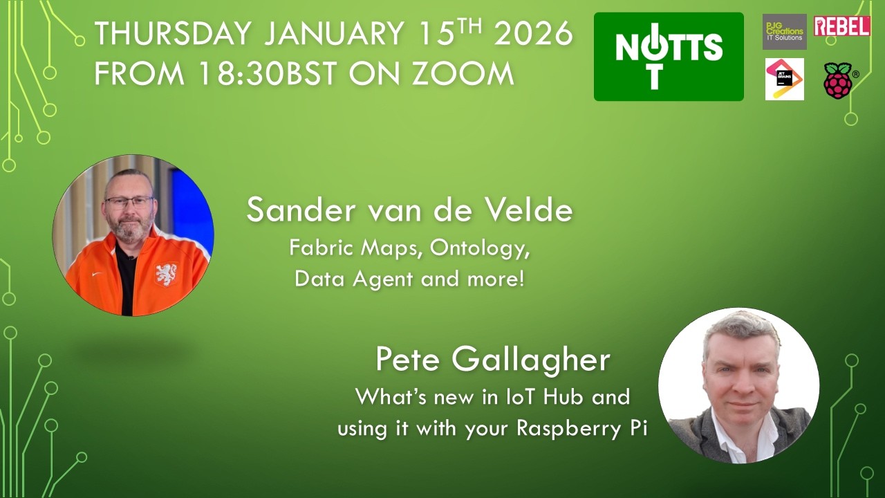Notts IoT -January 2026 - Sander van de Velde - Fabric Maps, Ontology ...