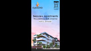 3-BEDROOM UBER LUXURY PANORAMIC SEAVIEW APARTMENT @ Thiruvanmiyur,ECR,Chennai