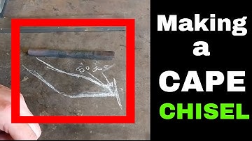 How to Make Cape Chisel (Inlay Chisel for a Project!)