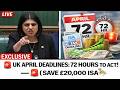 UK April Deadlines Explained! — What Changes This Month