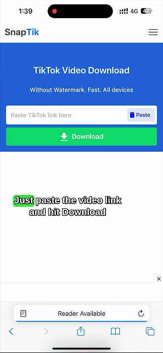 Download any TikTok Video Without Watermark | Free Download in One Step | Snaptik 2023