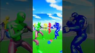 3 SPIDERMAN VS 3VENOM: EPIC BATTLE💪#ibd3d#indianbikedriving#indianbikedriving3d#spiderman#gaming#gta