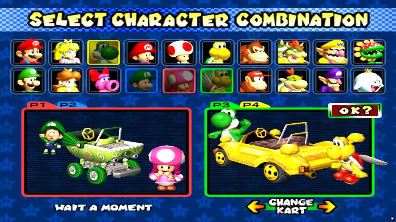 Mario Kart: Double Dash: Grand Prix: All Tour Cup: 150cc [4-Players] (Part 4)