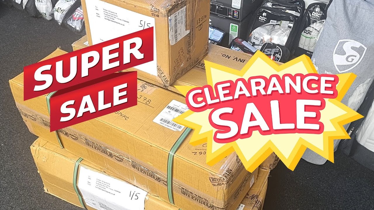 CRICKET BAT CLEARANCE SALE JANUARY 2023 YouTube