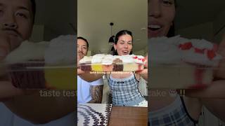 Wedding Cake Taste Test!!