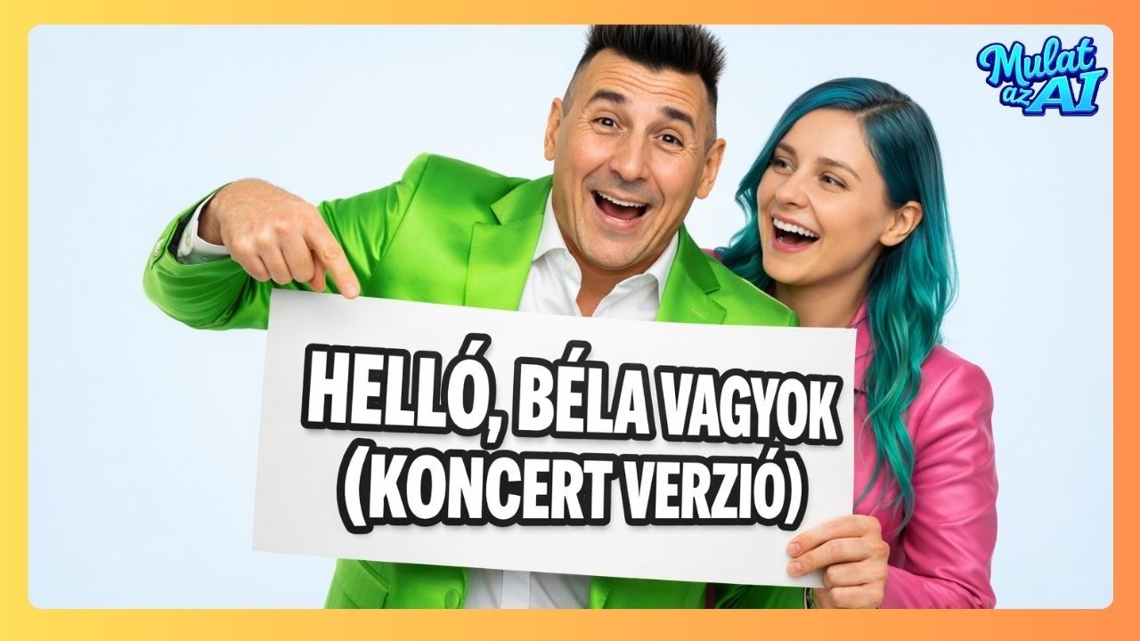 Helló, Béla vagyok (Koncert verzió) – Mulat az AI #590  – 2025.09.19 @MulatazAIEnglish 🎵