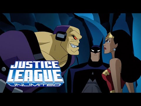 Batman and Wonder Woman face Mongul | Justice League Unlimited