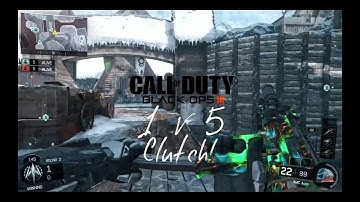 COD BO3 1v5 Clutch!