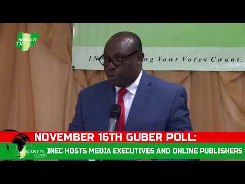 NOVEMBER 16th GUBER POLL: INEC HOSTS MEDIA EXECUTIVES AND ONLINE PUBLISHERS IN BAYELSA