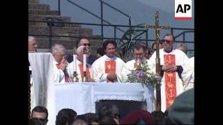 Italy - Victims of mudslides buried