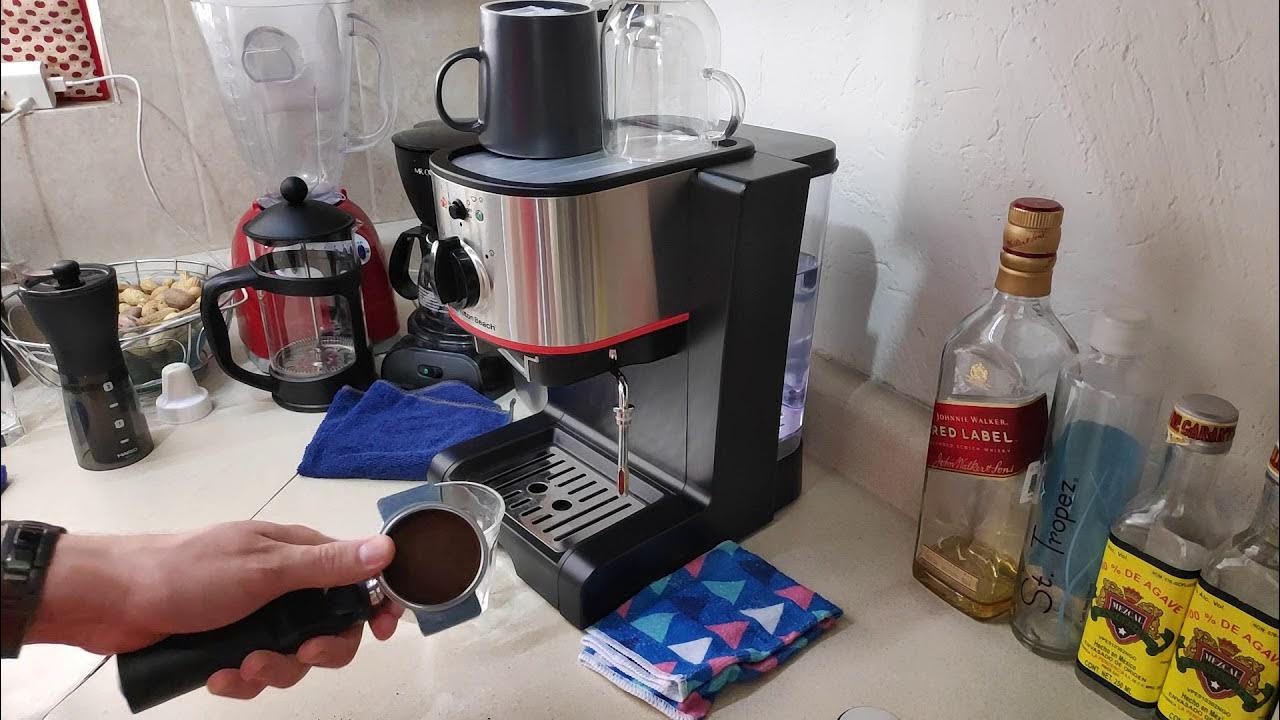 cafetera Hamilton beach espresso maker capuchino 40792 cafetera de