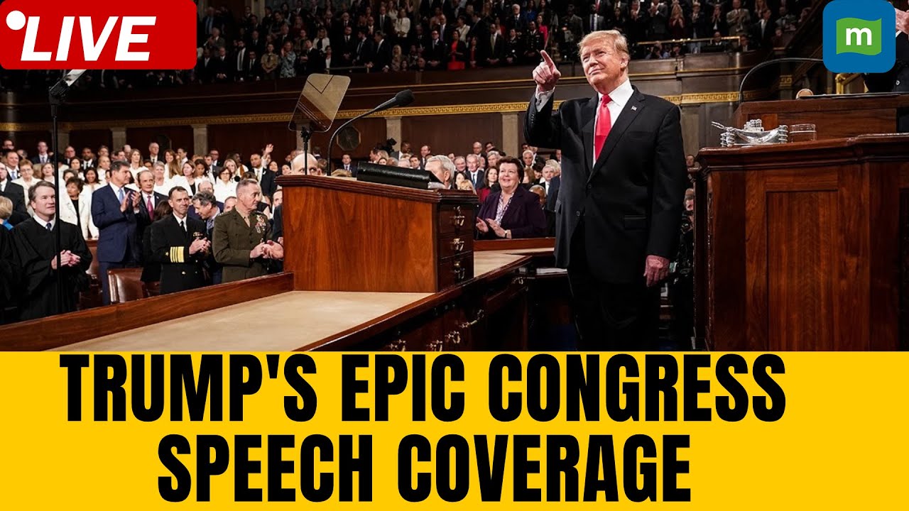Trump Speech LIVE : President Trump speech to Joint Session of Congress ...