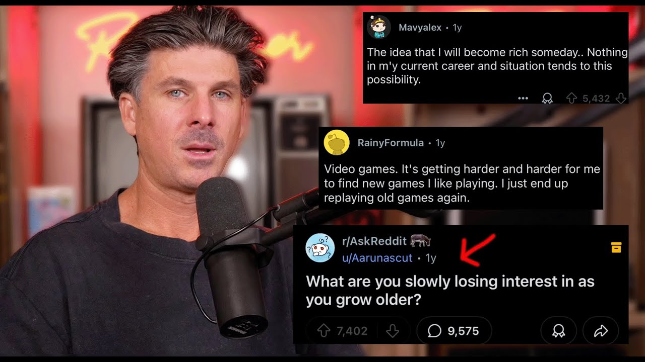 Losing interest in Everything The Older I Get …