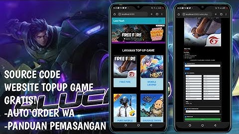 Source Code TopUp Game - Gratis