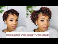 How to stretch your Curly Hair to get Volume!!! ( part 2 ) beginner friendly |Natural Hair|