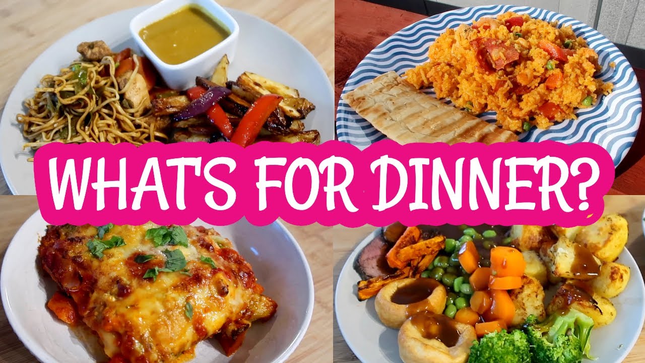 WHAT'S FOR DINNER? ~ EASY FAMILY MEAL IDEAS #86 - YouTube