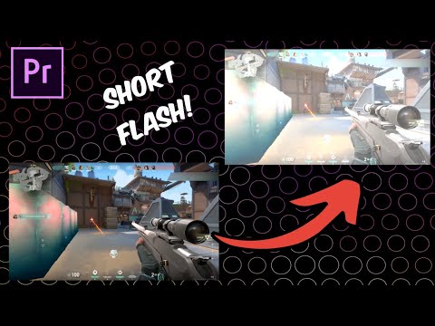 Short Flash Kill Effect for Gaming Montage | A Valorant Example | Tutorial Premiere Pro | 60 Seconds