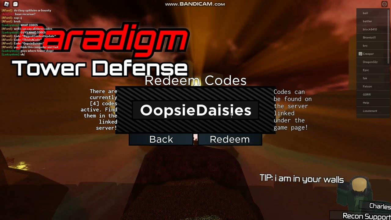 Paradigm Shift Tower Defense Codes Wiki: Free Credits on December 16, 2023  - MrGuider