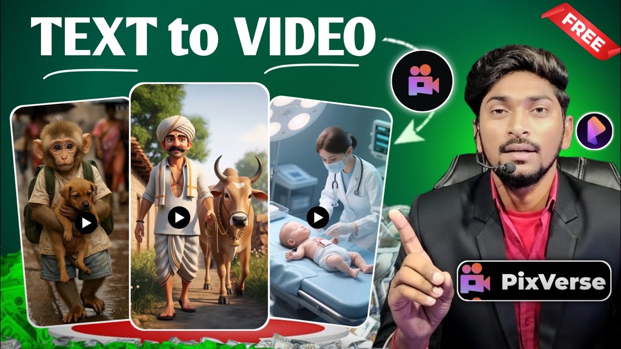 PixVerse AI से Video कैसे बनाएं | Text to Video & Image to Video | Free ...