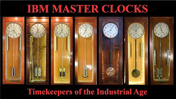 IBM Master Clocks, Timekeepers of the Industrial Age. An ITM Clock video