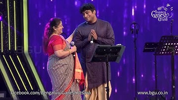 "SUVVI SUVVI"From Swathi Muthu By K S Chitra&Siddhartha Belmannu @ 60th Bengaluru Ganesh Utsava-2022