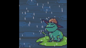Frog #pixelart #blender