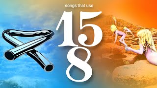 Songs that use 15/8 time
