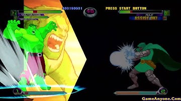 Marvel vs Capcom 2: New Age of Heroes (Normal Playthrough: Jill, Shuma-Gorath, Dr. Doom Pt. 2/2)