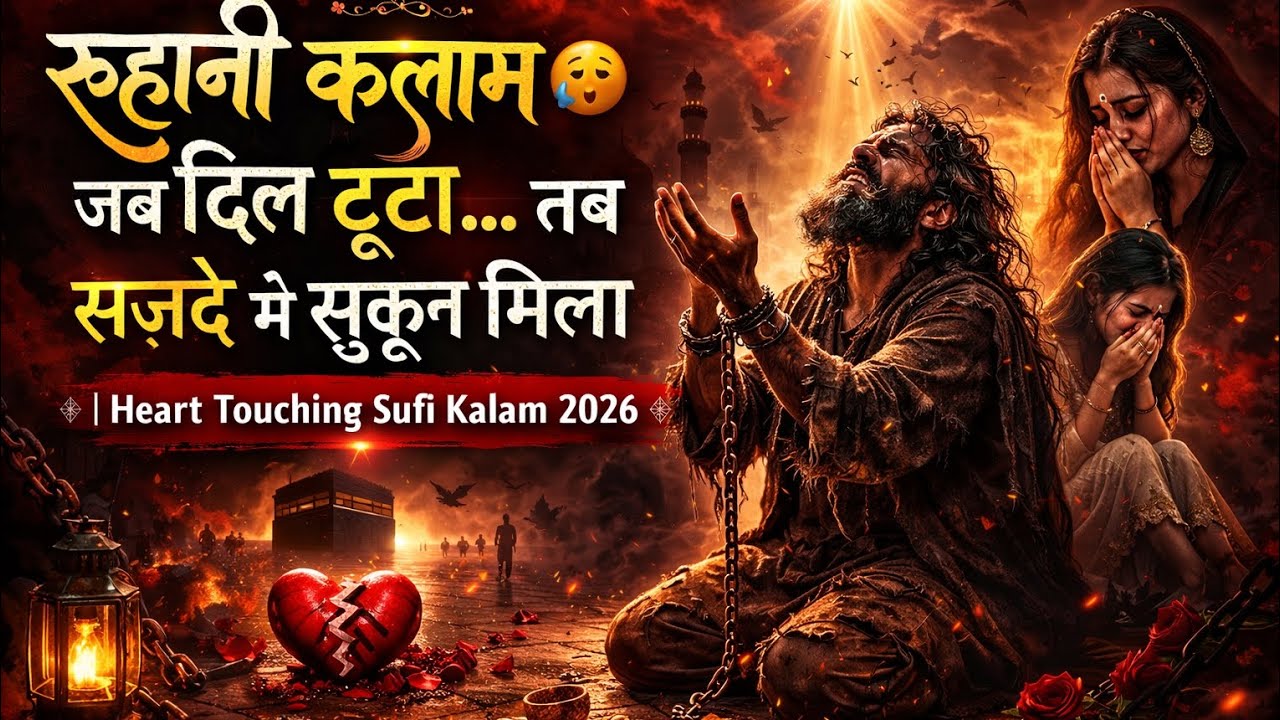 Dil Se Sajde Tak 🤲 | जब सबने छोड़ा… तब अल्लाह ने थामा 🖤 Ruhani Kalam 2026