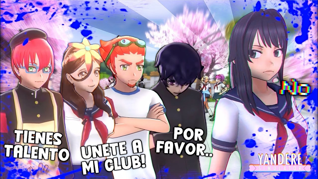 REACCION de los CLUBES si ACEPTAMOS o RECHAZAMOS UNIRNOS A SUS CLUBES || YANDERE SIMULATOR