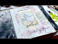 Mixed Media Art Ladies Hand Journaling Demo