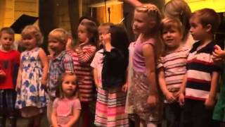 K and P end of preschool June 2014 sing 3