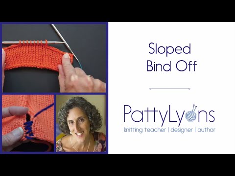 Sloped Bind off Knitting