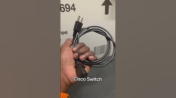 My Cisco Network Switch