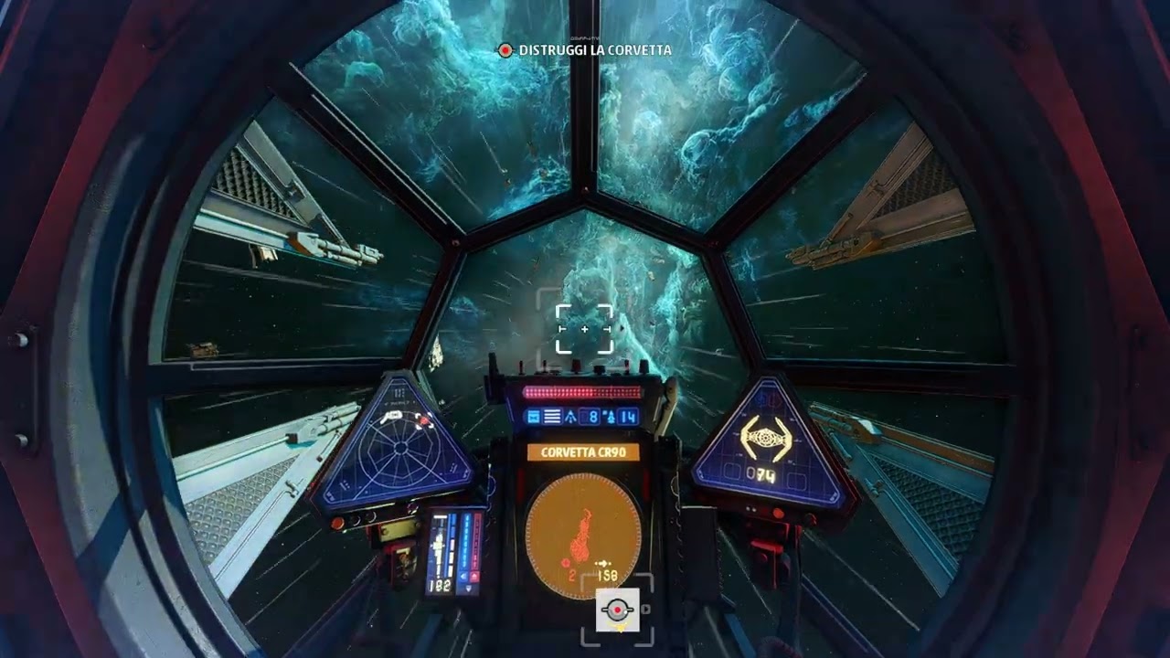 Star Wars  Squadrons: The Corellian Corvette's destruction