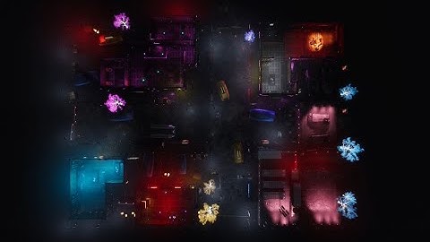 Chronos Builder - Cyberpunk City Map