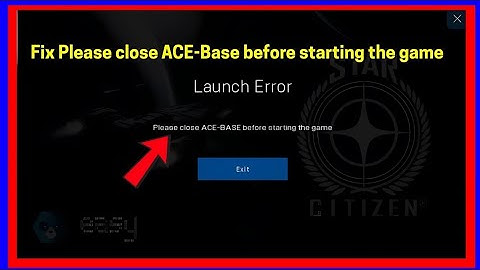 Fix “Please Close ACE-Base Before Starting the Game” Error | 100% Working Solution (2025)