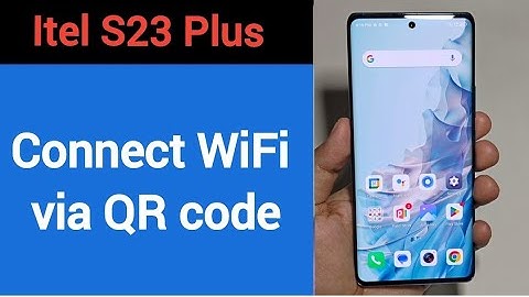 How to connect WiFi via QR code, Itel S23 Plus me Bina password ke Wi Fi connect kaise karen