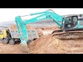 Kobelco Ex520 Loading process...