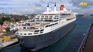 ms "Koningsdam" & "Queen Mary 2" • Stavanger, Norway • Voyage of the Midnight Sun • Jun 22, 2018