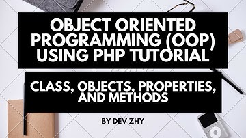 Taglish Object Oriented Programming (OOP) in PHP Tutorial: Class, Objects, Properties, and Methods