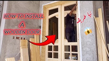 How To Install An Exterior Door In 10 Minutes! - Beginners Guide