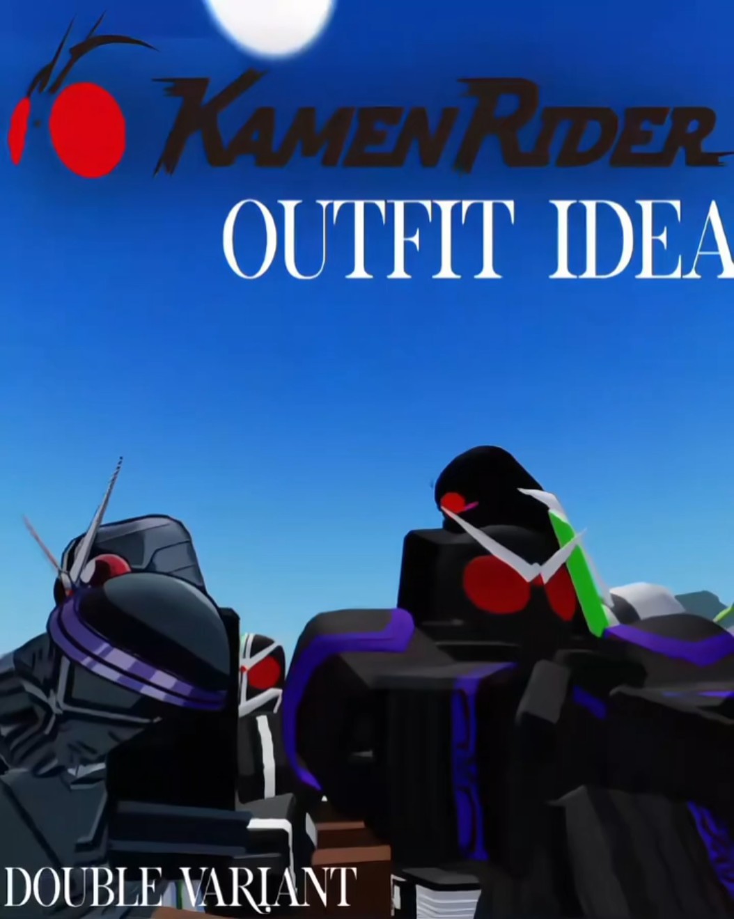 Kamen Rider Double Avatar Idea Roblox YouTube Oardefault 